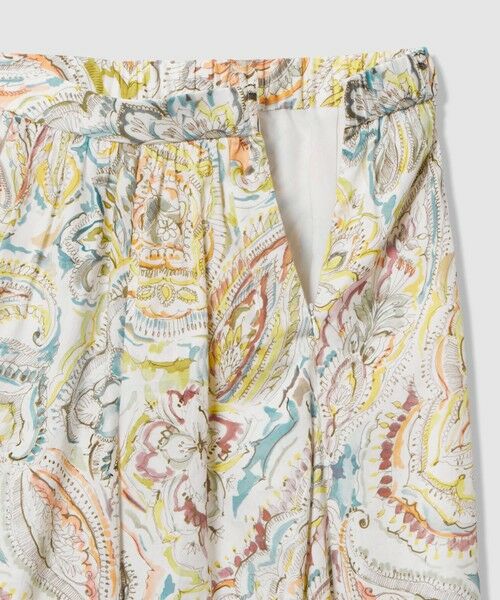 ANAYI / アナイ ミニ・ひざ丈スカート | 【セットアップ対応商品】ペイントペイズリープリントフレア スカート | 詳細14