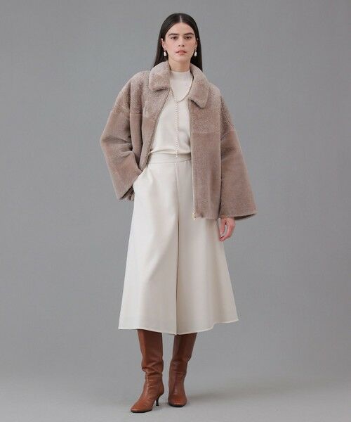 ANAYI / アナイ ショート・ハーフ・半端丈パンツ | カルゼフレアガウチョパンツ | 詳細6