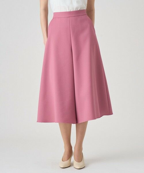 ANAYI / アナイ ショート・ハーフ・半端丈パンツ | カルゼフレアガウチョパンツ | 詳細13