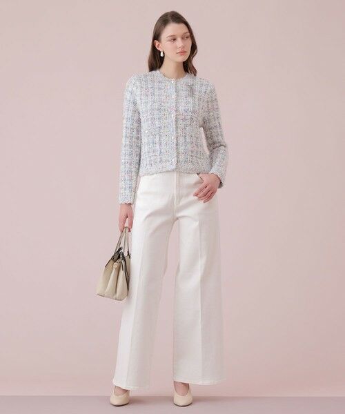 ANAYI / アナイ その他パンツ | ストレッチデニムワイドパンツ | 詳細14