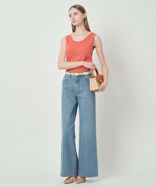 ANAYI / アナイ その他パンツ | ストレッチデニムワイドパンツ | 詳細27