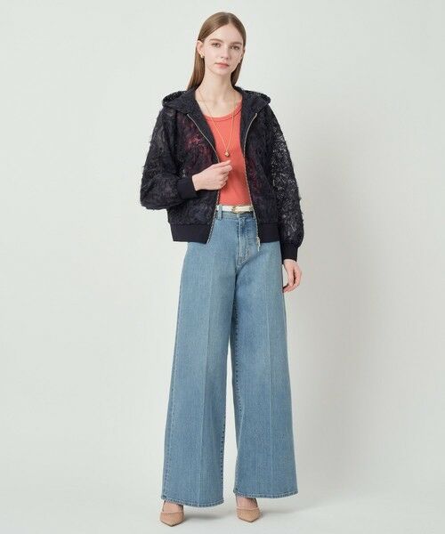 ANAYI / アナイ その他パンツ | ストレッチデニムワイドパンツ | 詳細28