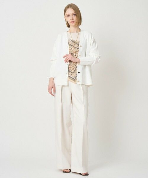 ANAYI / アナイ その他パンツ | ブライトツイルタックセーラーパンツ | 詳細15