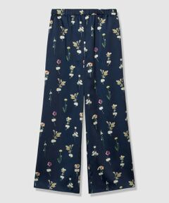 ANAYI / アナイ その他パンツ | 【セットアップ対象商品】ボタニカルサテンプリントイージーパンツ