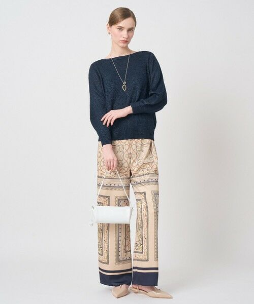 ANAYI / アナイ その他パンツ | 【セットアップ対応商品】スカーフプリントイージーパンツ | 詳細10