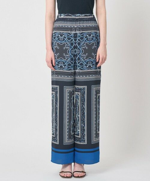 ANAYI / アナイ その他パンツ | 【セットアップ対応商品】スカーフプリントイージーパンツ | 詳細14