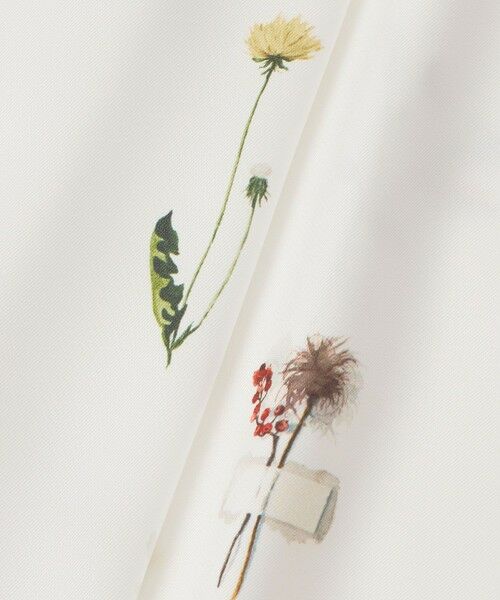 ANAYI / アナイ シャツ・ブラウス | 【セットアップ対象商品】ボタニカルサテンプリントスクエア ブラウス | 詳細2