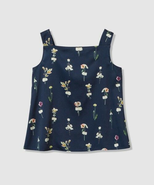 ANAYI / アナイ シャツ・ブラウス | 【セットアップ対象商品】ボタニカルサテンプリントスクエア ブラウス | 詳細3