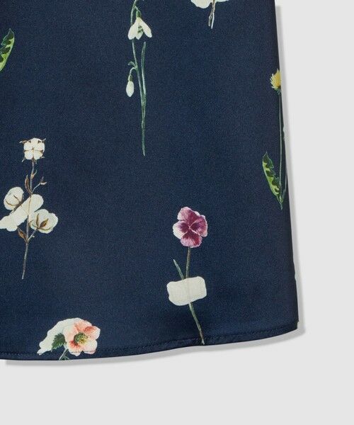 ANAYI / アナイ シャツ・ブラウス | 【セットアップ対象商品】ボタニカルサテンプリントスクエア ブラウス | 詳細5