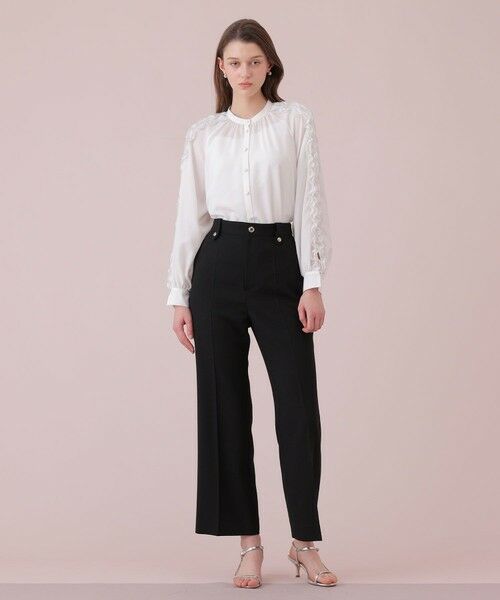 ANAYI / アナイ シャツ・ブラウス | ピコスカラスリーブスリット ブラウス | 詳細6