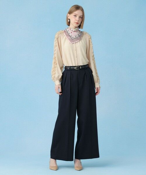 ANAYI / アナイ シャツ・ブラウス | ピコスカラスリーブスリット ブラウス | 詳細18