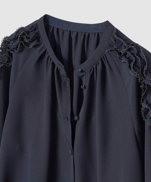 ANAYI / アナイ シャツ・ブラウス | ピコスカラスリーブスリット ブラウス | 詳細10