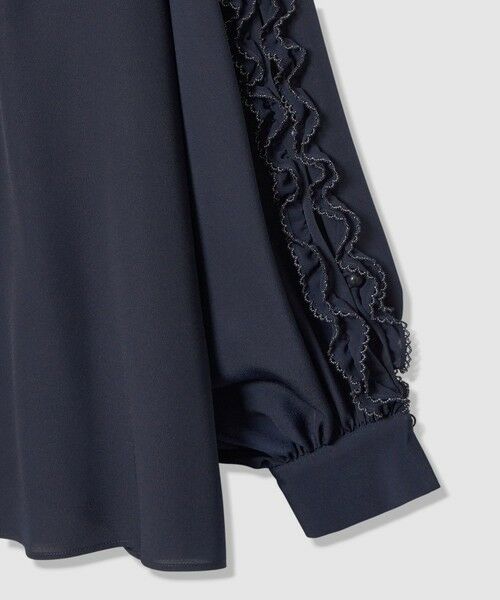 ANAYI / アナイ シャツ・ブラウス | ピコスカラスリーブスリット ブラウス | 詳細11