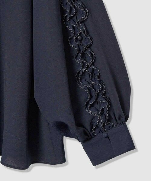 ANAYI / アナイ シャツ・ブラウス | ピコスカラスリーブスリット ブラウス | 詳細13