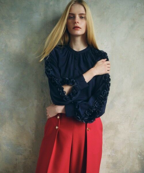 ANAYI / アナイ シャツ・ブラウス | ピコスカラスリーブスリット ブラウス | 詳細17