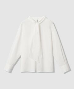 ANAYI / アナイ シャツ・ブラウス | ブロードワイドリボンタイ ブラウス