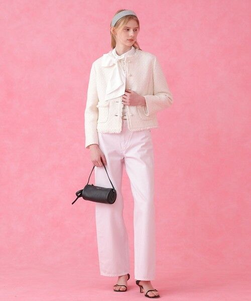 ANAYI / アナイ シャツ・ブラウス | ブロードワイドリボンタイ ブラウス | 詳細11