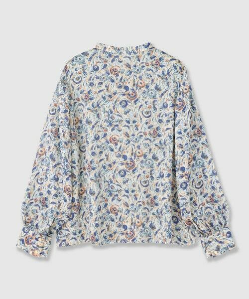 ANAYI / アナイ シャツ・ブラウス | ぼかしフラワーフリル ブラウス | 詳細13