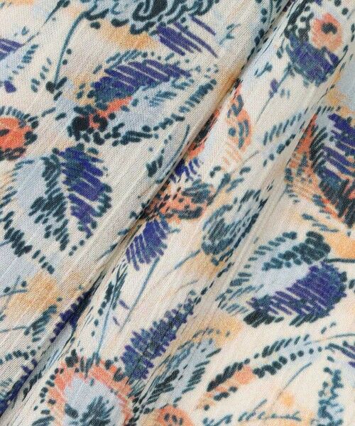 ANAYI / アナイ シャツ・ブラウス | ぼかしフラワーフリル ブラウス | 詳細14