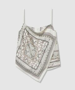 ANAYI / アナイ その他トップス | 【セットアップ対象商品】スカーフプリントキャミソール