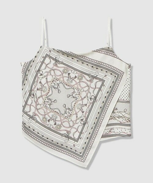 ANAYI / アナイ その他トップス | 【セットアップ対応商品】スカーフプリントキャミソール | 詳細9