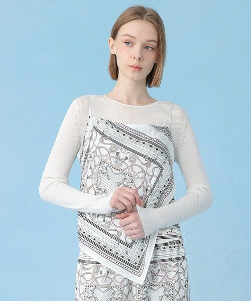 ANAYI / アナイ その他トップス | 【セットアップ対応商品】スカーフプリントキャミソール | 詳細2