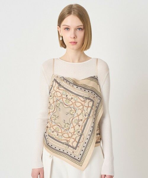 ANAYI / アナイ その他トップス | 【セットアップ対応商品】スカーフプリントキャミソール | 詳細12