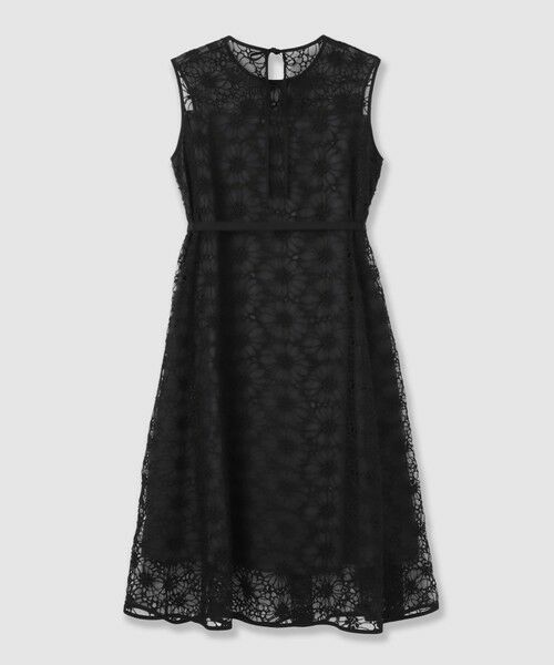 ANAYI / アナイ ロング・マキシ丈ワンピース | フラワー刺繍Aラインワンピース | 詳細13