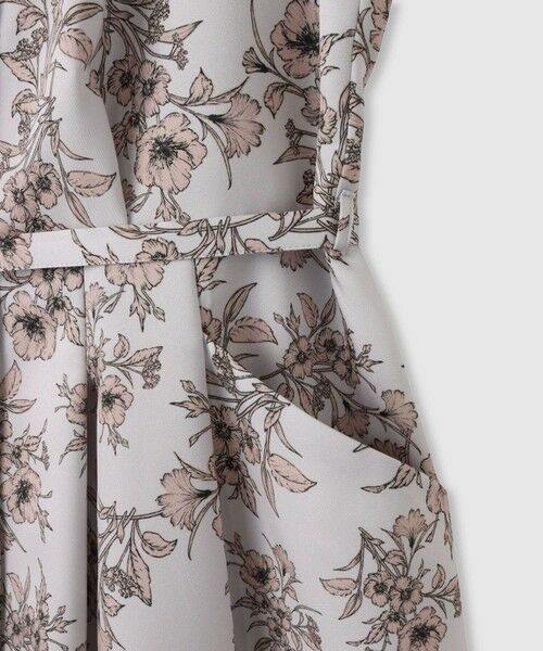 ANAYI / アナイ ミニ丈・ひざ丈ワンピース | ブロッサムタックシャツワンピース | 詳細4