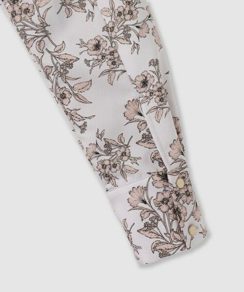 ANAYI / アナイ ミニ丈・ひざ丈ワンピース | ブロッサムタックシャツワンピース | 詳細5