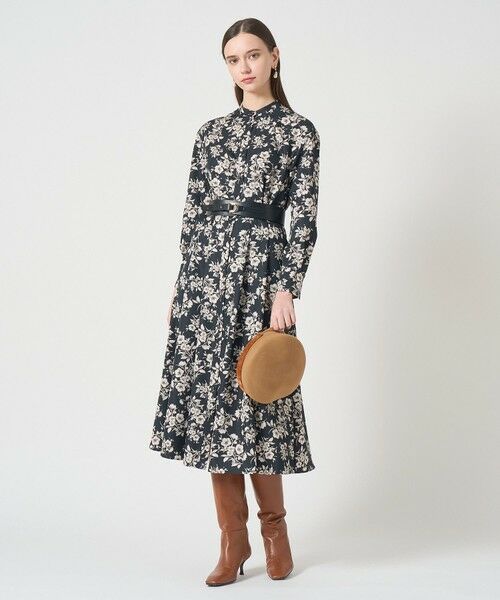 ANAYI / アナイ ミニ丈・ひざ丈ワンピース | ブロッサムタックシャツワンピース | 詳細22