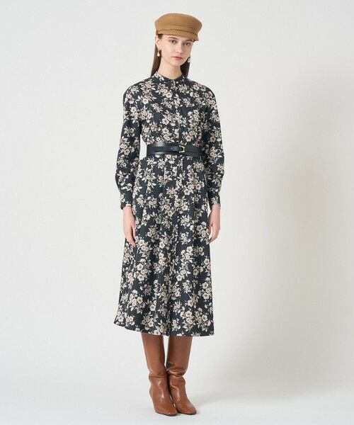 ANAYI / アナイ ミニ丈・ひざ丈ワンピース | ブロッサムタックシャツワンピース | 詳細23