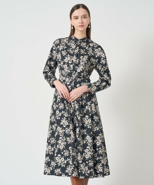 ANAYI / アナイ ミニ丈・ひざ丈ワンピース | ブロッサムタックシャツワンピース | 詳細20