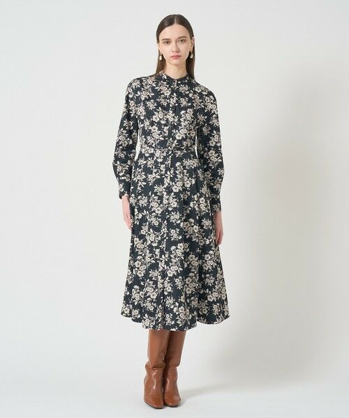 ANAYI / アナイ ミニ丈・ひざ丈ワンピース | ブロッサムタックシャツワンピース | 詳細21