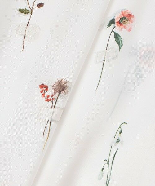 ANAYI / アナイ ロング・マキシ丈ワンピース | ボタニカルサテンプリントタック ワンピース | 詳細3