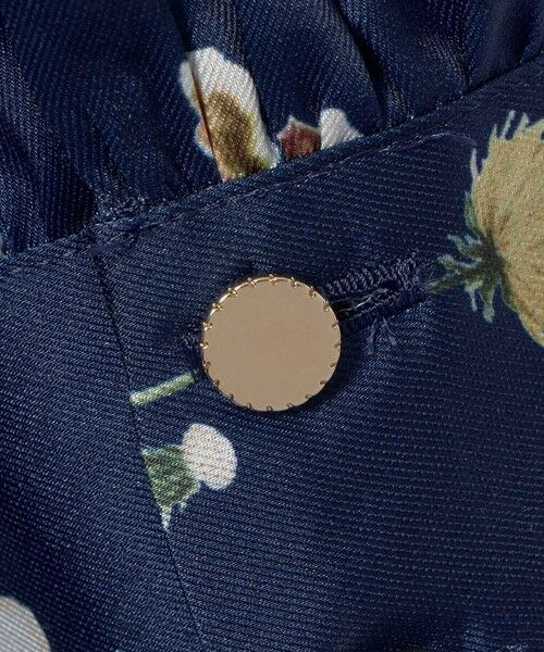 ANAYI / アナイ ロング・マキシ丈ワンピース | ボタニカルサテンプリントタック ワンピース | 詳細12