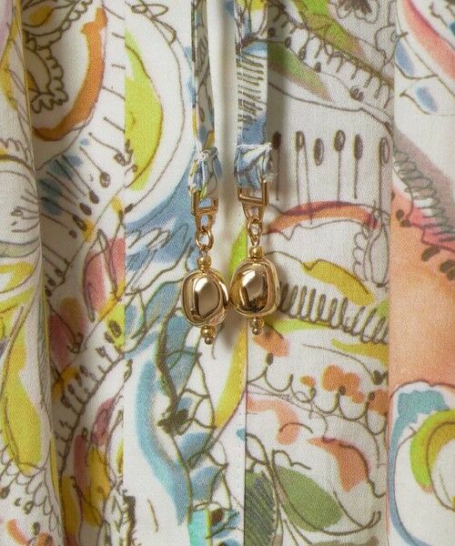 ANAYI / アナイ ロング・マキシ丈ワンピース | ペイントペイズリープリントフレア ワンピース | 詳細13