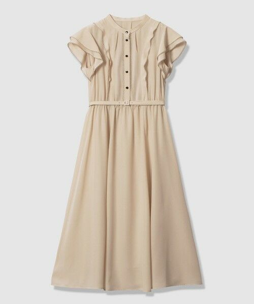 ANAYI / アナイ ロング・マキシ丈ワンピース | ピコスカラレイヤードスリーブ ワンピース(beige (11))