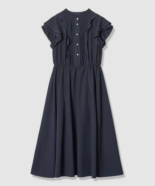 ANAYI / アナイ ロング・マキシ丈ワンピース | ピコスカラレイヤードスリーブ ワンピース | 詳細8