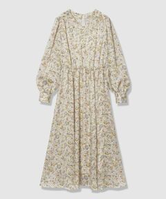 ANAYI / アナイ ロング・マキシ丈ワンピース | ぼかしフラワーフレア ワンピース