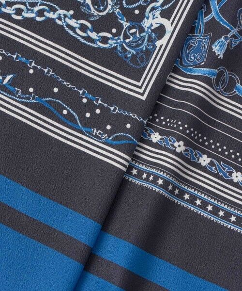 ANAYI / アナイ ミニ丈・ひざ丈ワンピース | スカーフプリントボウタイ ワンピース | 詳細13