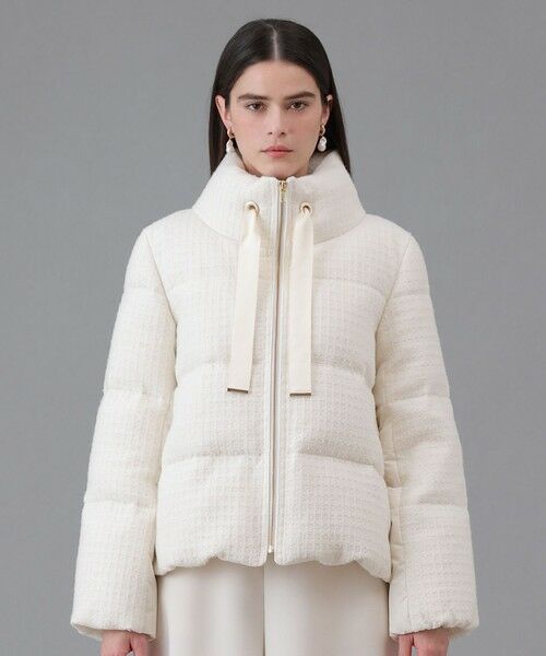 ANAYI / アナイ その他アウター | ラティスツイードダウンコート | 詳細1