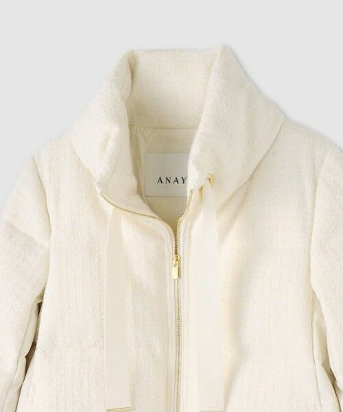 ANAYI / アナイ その他アウター | ラティスツイードダウンコート | 詳細10