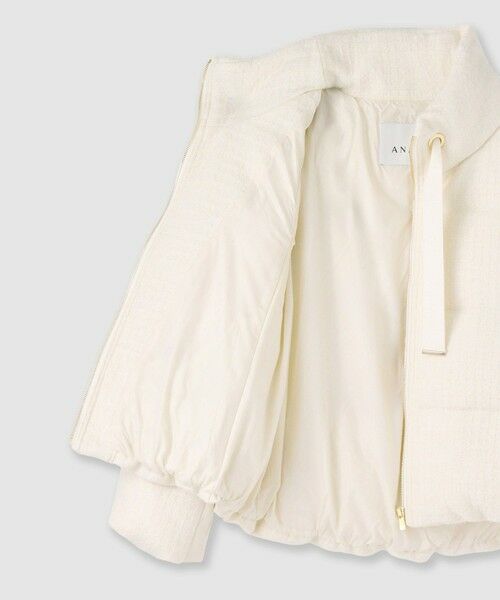 ANAYI / アナイ その他アウター | ラティスツイードダウンコート | 詳細12