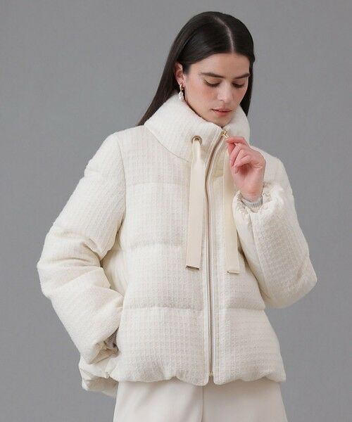 ANAYI / アナイ その他アウター | ラティスツイードダウンコート | 詳細4