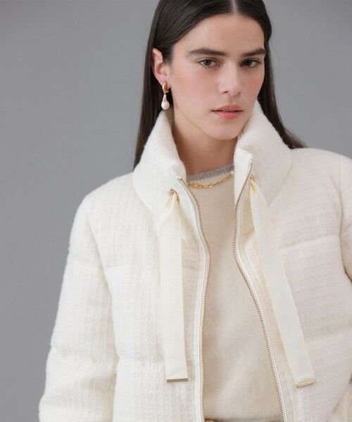 ANAYI / アナイ その他アウター | ラティスツイードダウンコート | 詳細5