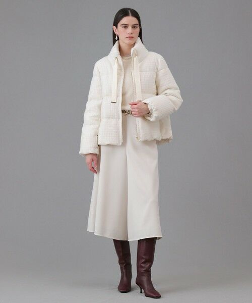 ANAYI / アナイ その他アウター | ラティスツイードダウンコート | 詳細6