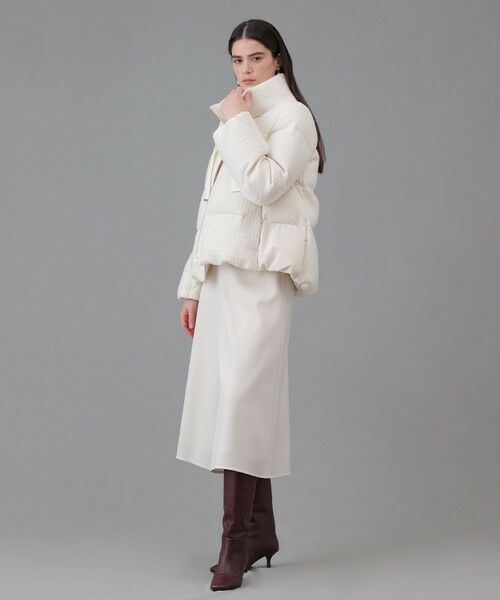 ANAYI / アナイ その他アウター | ラティスツイードダウンコート | 詳細7