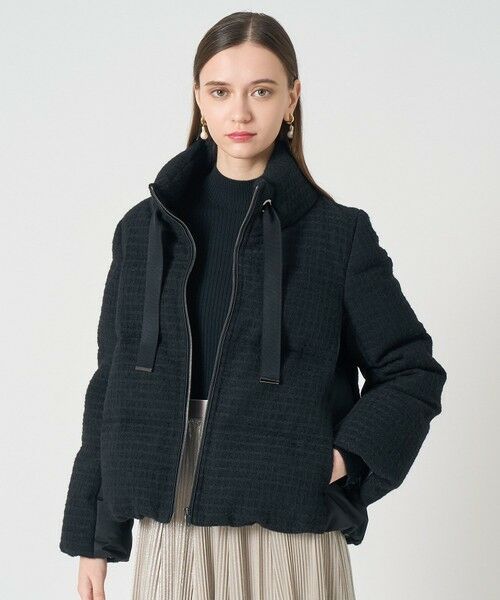 ANAYI / アナイ その他アウター | ラティスツイードダウンコート | 詳細14