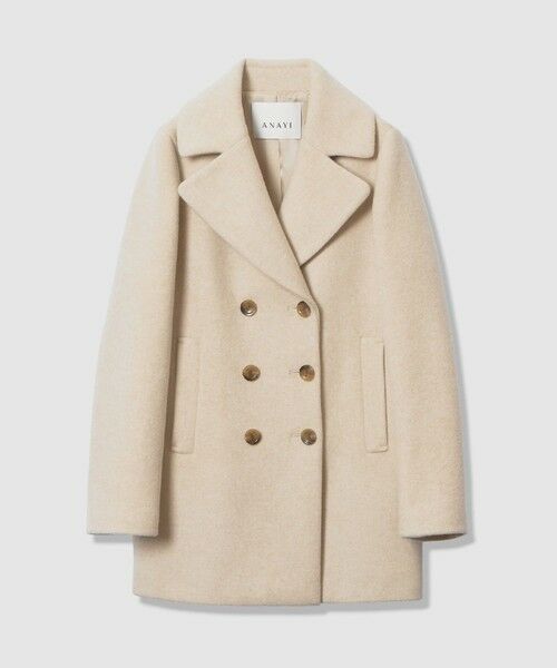 ANAYI / アナイ ピーコート | ラムウールビーバーPコート | 詳細7
